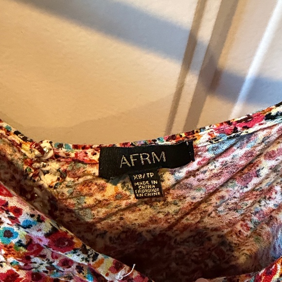 AFRM Mari Floral Smocked Blouse - Picture 5 of 6